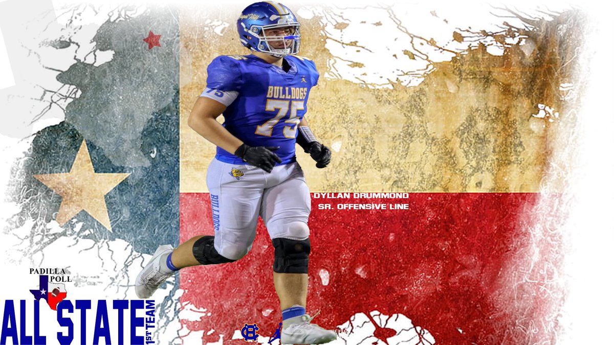ChapelHillFB's tweet photo. Congratulations to C/O 24 OL Dyllan Drummond @drummond_dyllan on getting named @padillapoll 1st Team All State Offensive Line! #WeGotDogs #RecruitCH https://t.co/wKvhtPSJb3
