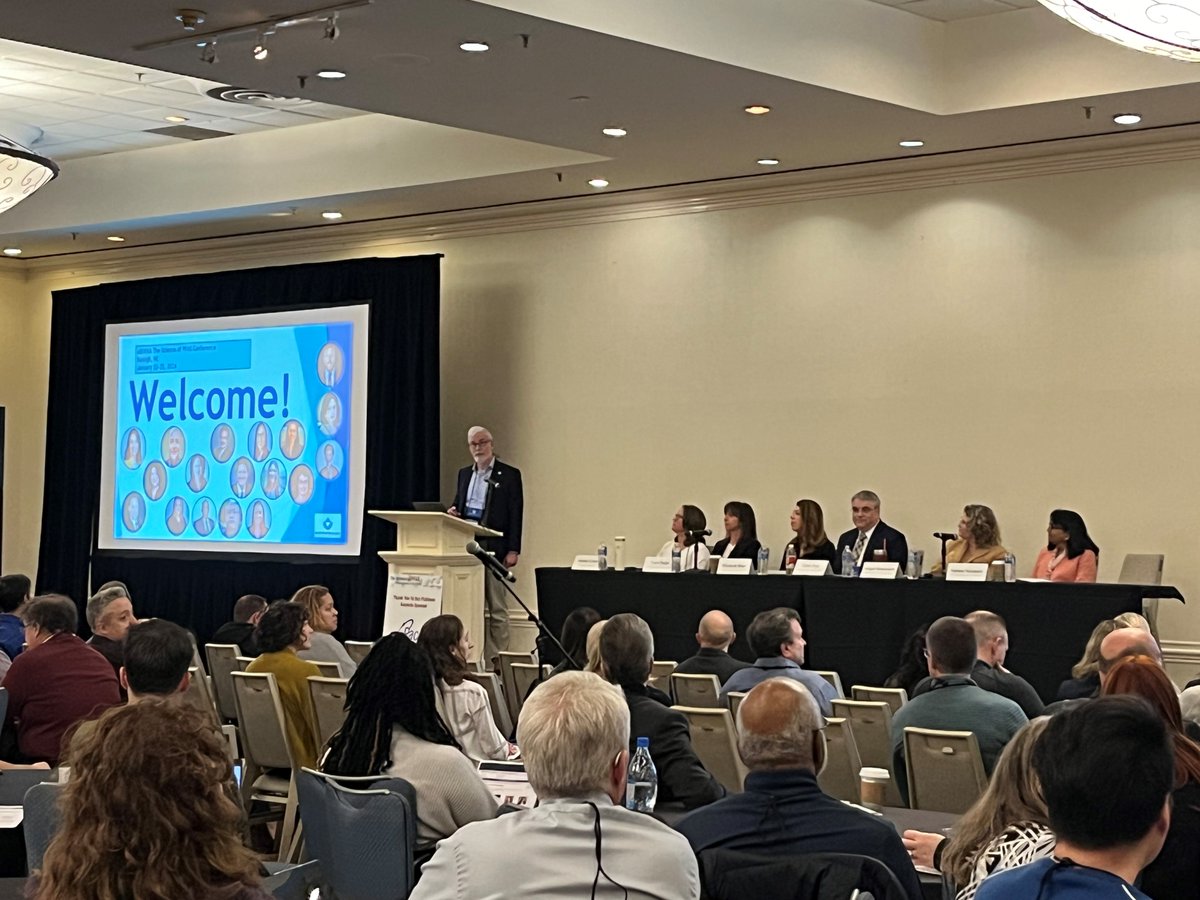 AirandWaste's tweet photo. The #AwmaPFAS Conference kicked off this morning in Raleigh! Thank you to Elizabeth Biser and Sushma Masemore (NC DEQ), Chris Frey (US EPA), and Abigail Hendershott (MPART) for participating in our Opening Plenary. https://t.co/GCxymygan6