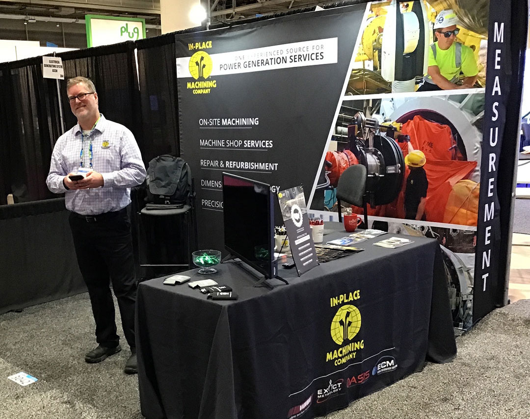 InPlaceMachine's tweet image. @powergenintl 2024 is in full swing - stop by and visit us at Booth 3042! We look forward to seeing you there and learning more about your repair and maintenance needs.  

View our Power Gen Services Brochure ➡️ bit.ly/IPM-Power-Gen-…

#POWERGEN2024 #FieldMachining