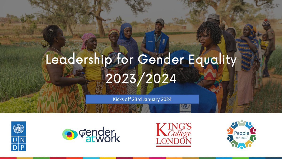 Leadership for gender equality means many things – but it starts with self-reflection & courage to change business as usual. Today I am so proud of the 30 @UNDP RRs & DRRs joining our 2nd edition Leadership for Gender Equality Certificate!