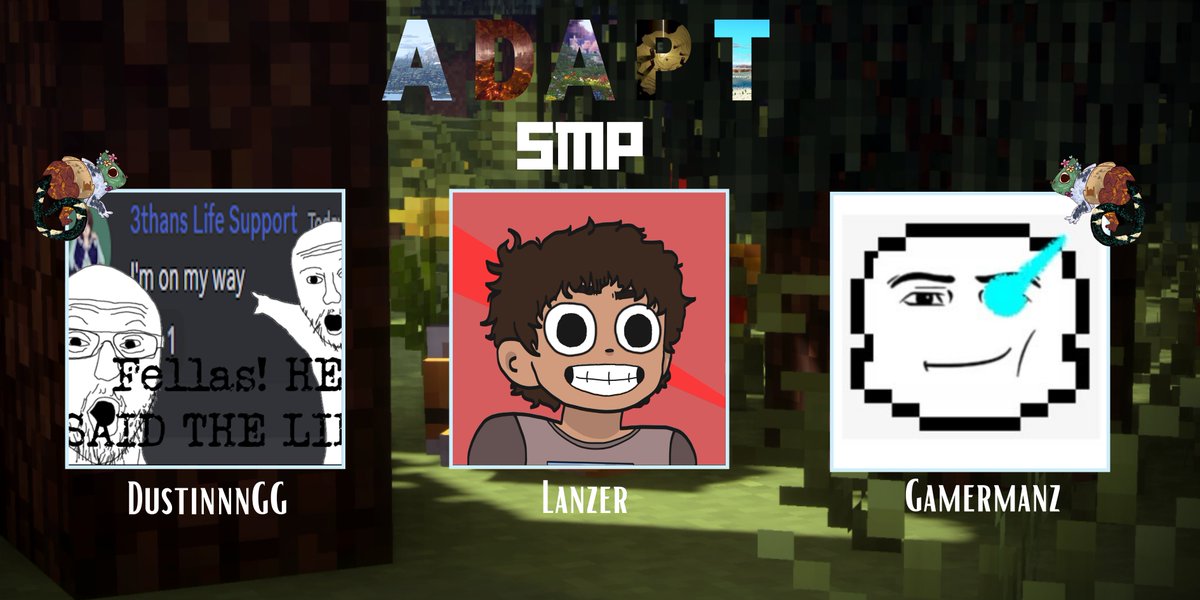 SMPAdapt's tweet image. Say hello to our next set of members!
@Dustinnn_GG 
@LanzerThe 
@Gamermanzzz