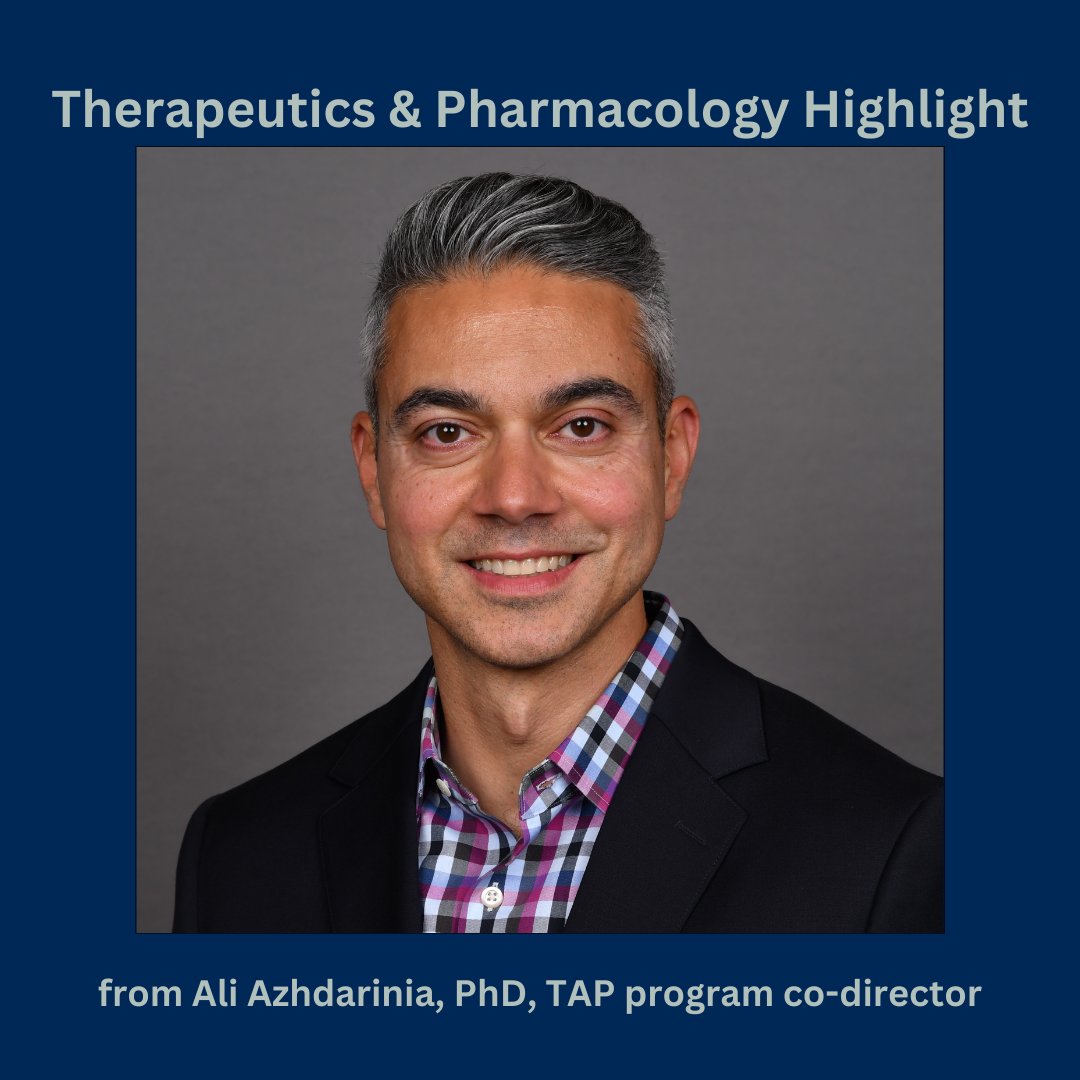 "Students in the Therapeutics and Pharmacology program learn the fundamental mechanisms of disease, basic therapeutic principles and mechanisms, the art and science of discovery.