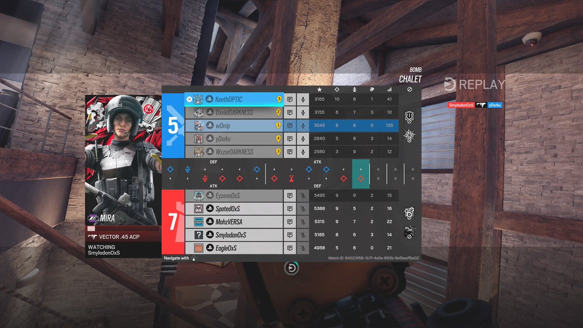 Defeat !!!
Heute hatten wir unser erstes Spiel in der <a href="/Cross_League/">Cross League</a> von <a href="/frequency_org/">Frequency Esports</a>
Wir durften gegen <a href="/Outsouki/">OUTSOUKI ESPORT</a> ran.
Leider mussten wir uns nach einem knappen Match mit einem 5:7 geschlagen geben 
Ggwp an Team Outsouki