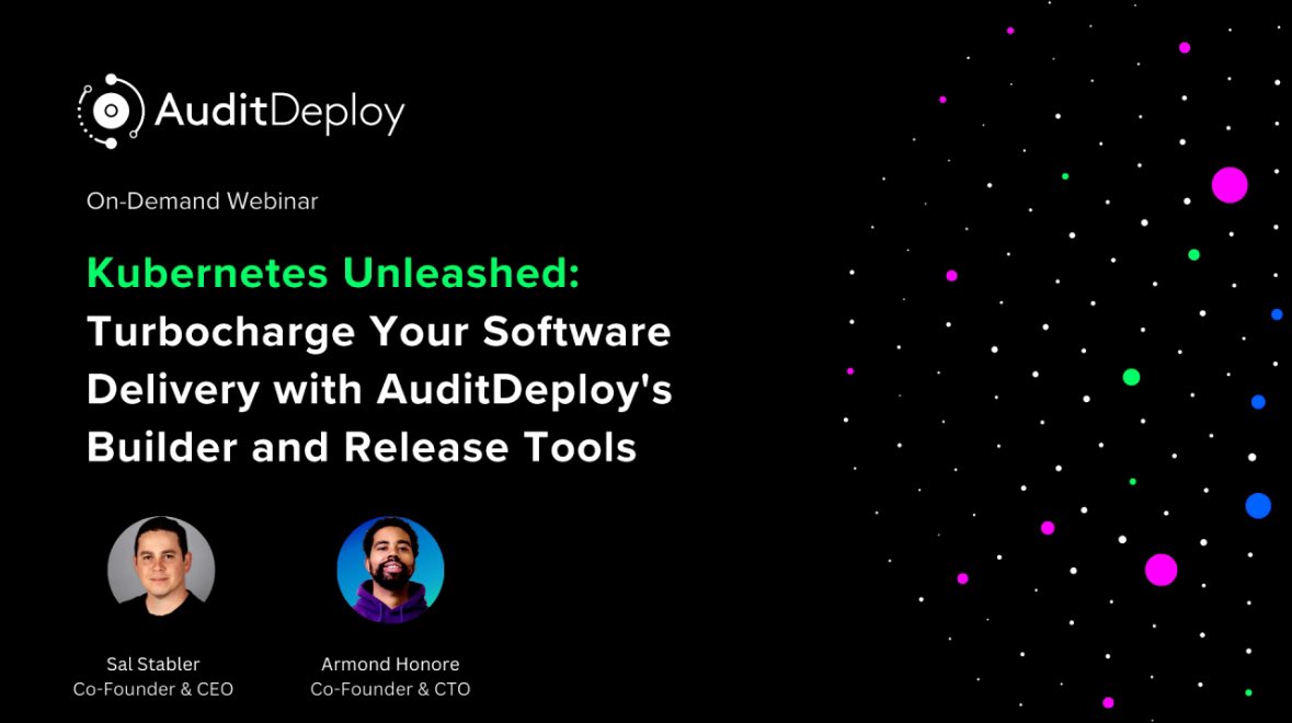 AuditDeploy's tweet photo. #Kubernetes Unleash: Turbocharge your software delivery 

#webinaralert #webinar #softwaredelivery #devops #Automation #deployment  #continuousdeployment #releasemanagement #auditdeploy 

https://t.co/DppC2C9VcK https://t.co/rCkBHB1PSQ