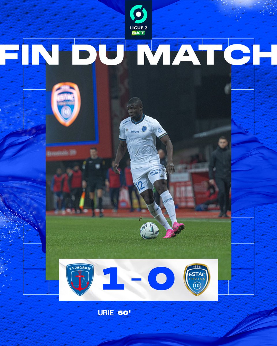 estac_officiel's tweet photo. 🔚 C’est terminé, l’ESTAC s’incline face aux Thoniers.
#USCESTAC 🔵⚪️ https://t.co/G6rQDVEIYl