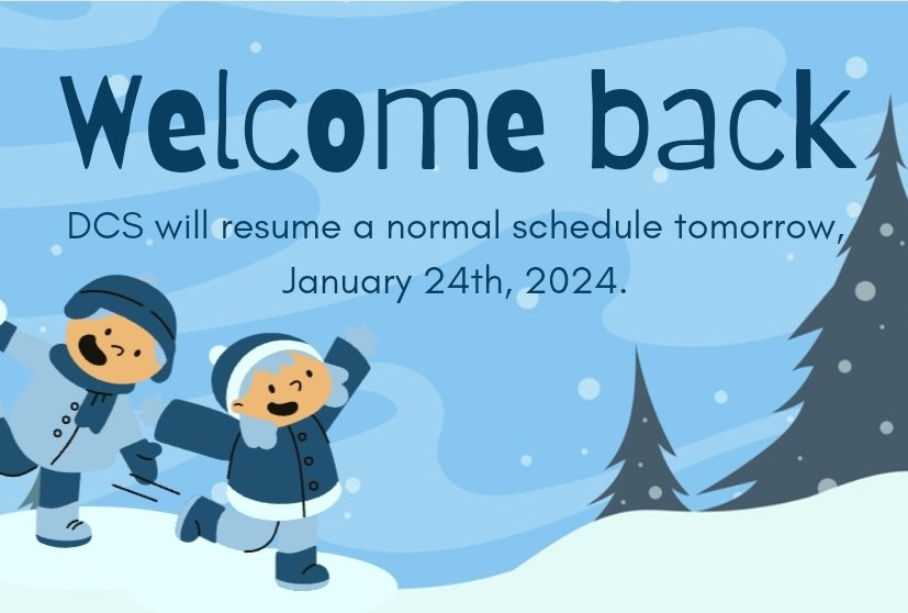 Woo-hoo! We are looking forward to seeing our #lilChargers tomorrow!

#theHope #BetterTogether #TeamDCS #ChargerNation