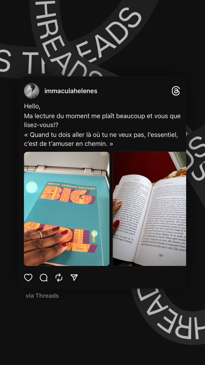 HelenesUniverse's tweet photo. #helenesuniverse
#booklover
#litterature
#biggirl
#meccajamilahsullivan https://t.co/EnRXoTWc7B