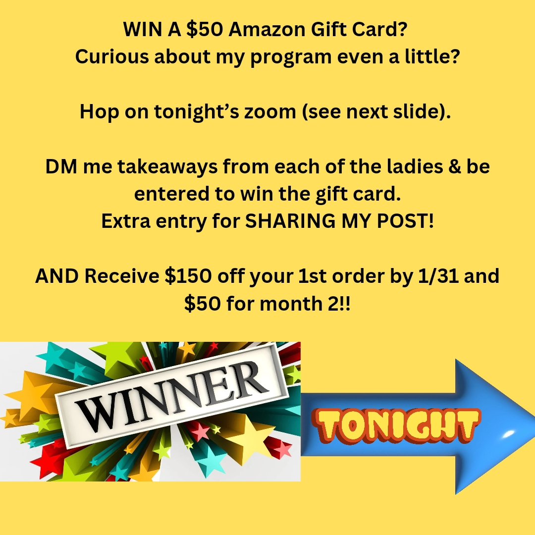 dhagness's tweet photo. Don't miss thus opportunity tonight!  Win in your health! https://t.co/WTiqbSYGNH