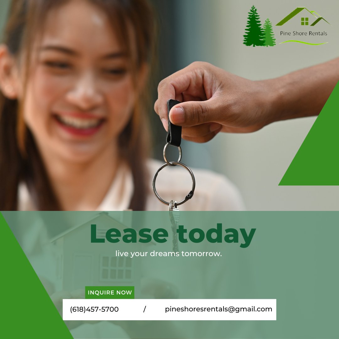 Pine Shores Rentals (@pineshorerental) on Twitter photo Step into the future with the perfect rental space – where every room holds the promise of new adventures. 🚀🏡
For inquiries you can call:
📞+1 618-457-5700
📧pineshorerentals@gmail.com
🌐 pineshoresrentals.com
#LeaseToday #DreamLiving #FutureAdventures #Pineshoresrentals Step into the future with the perfect rental space – where every room holds the promise of new adventures. 🚀🏡
For inquiries you can call:
📞+1 618-457-5700
📧pineshorerentals@gmail.com
🌐 pineshoresrentals.com
#LeaseToday #DreamLiving #FutureAdventures #Pineshoresrentals