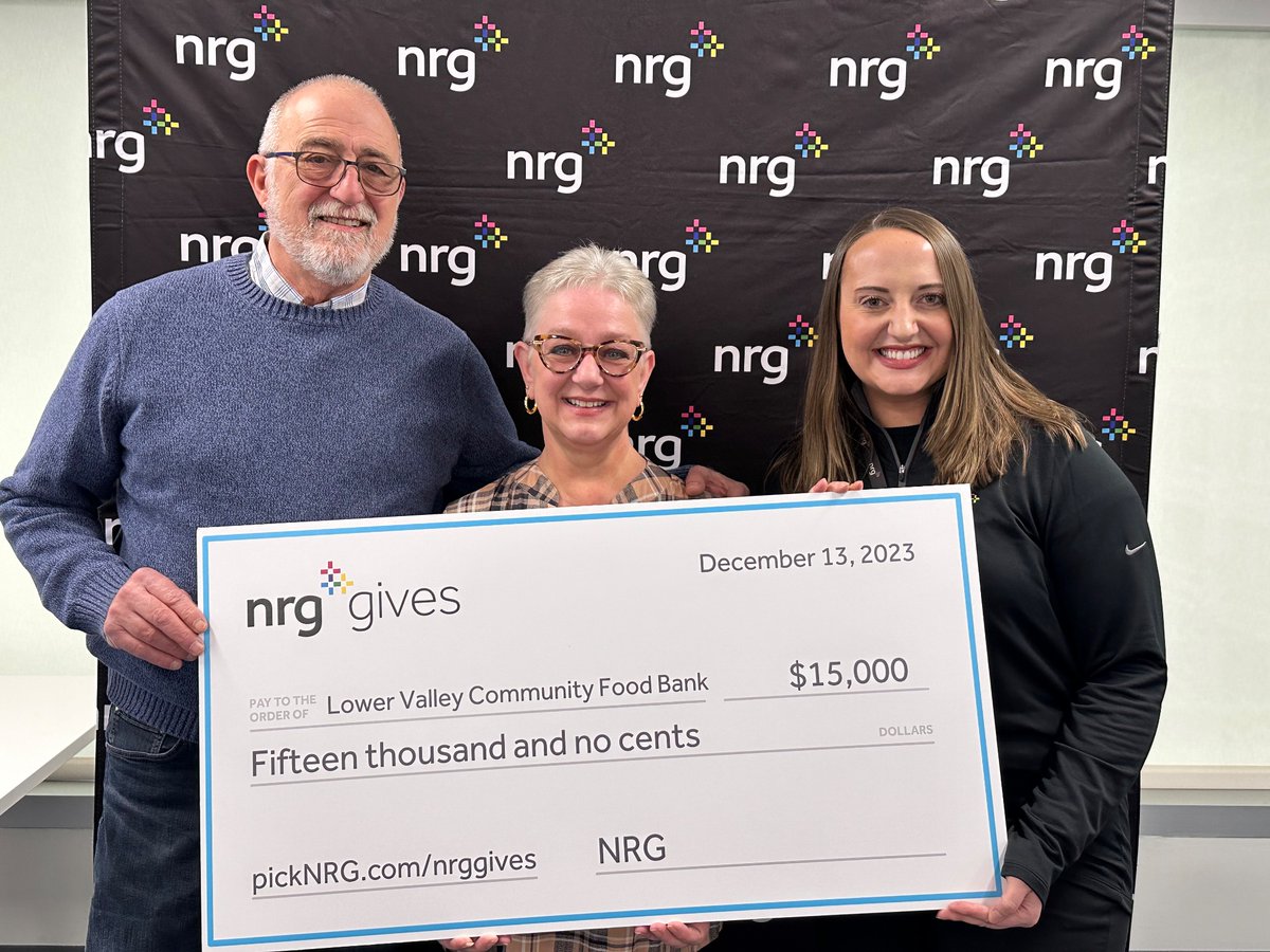 JeanieDavey's tweet photo. A great start to 2024 with NRG in Pittsburgh! We held our #NRGGives event with @hannahtopia_llc, @BikePGH, @BevBirthdays and Lower Valley Community Food Bank. π
Next, we celebrated the one year #ChooseToGive anniversary with a tour of @ChildrensPgh! π
@nrgenergy @pickNRG https://t.co/HlZjuk81pf