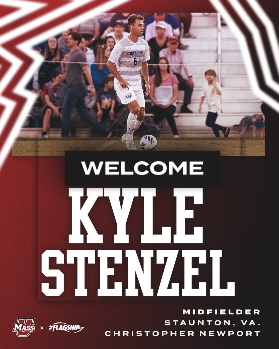 Excited to have Kyle Stenzel joining the squad💪

Kyle comes to UMass after spending the last two seasons at Christopher Newport where he was two time All-Conference.

Prior to CNU, Kyle played at Virginia Tech where they made three trips to the NCAA tournament.

#Flagship🚩