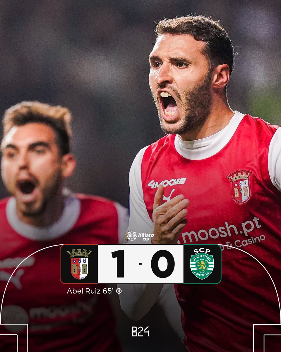 Braga derrota o Sporting e está na final da Taça da Liga!