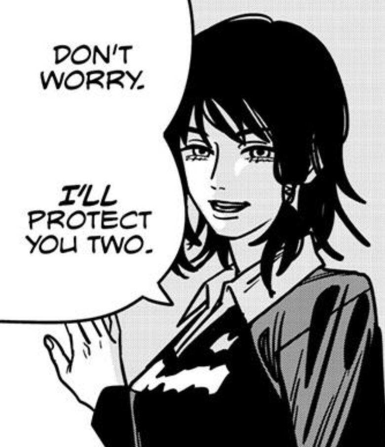 SpookyGhostGoku's tweet photo. Funniest character Fujimoto ever created 😭 #csm153 https://t.co/CwCB13sqiR