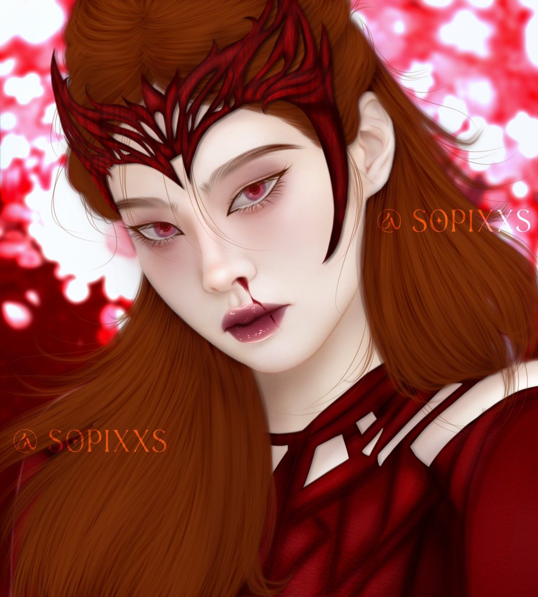 sopixxs01's tweet photo. Scarlet Witch as Jennie Kim
•
•
App: Ibispaintx
Modelo: Jennie
•
•
#blackpink #blackpinkedit #blackpinkjennieedit #jennie #jennieedits #kpopfanart #fanart #fanartist #manipulationedit #fantasyartwork #fantasyillustration #ibispaintx #ibispaintxart #sopixxs https://t.co/0B60drYgnN