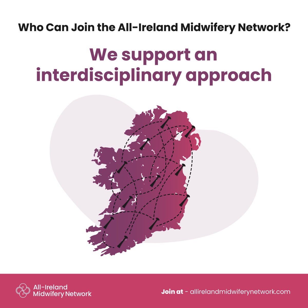 We encourage multiple disciplines to join our Community of Practice! 💜Midwives 💜Student Midwives 💜Maternity Care Providers 💜Obstetricians and NCHD Get involved and join for FREE today at: allirelandmidwiferynetwork.com #AIMN #communityofpractice #evidencebased