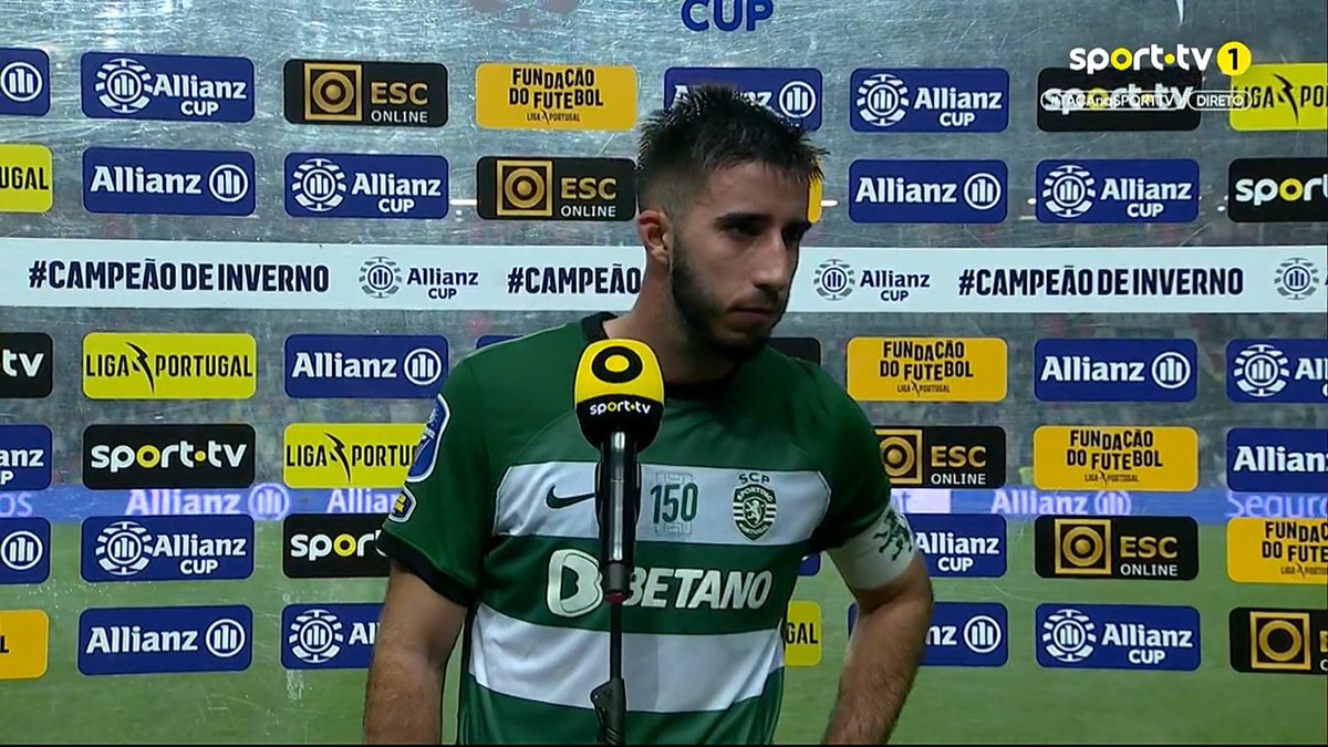 "Tivemos um grande apoio esta noite. Vamos continuar a trabalhar para conseguir os objetivos."

Gonçalo Inácio