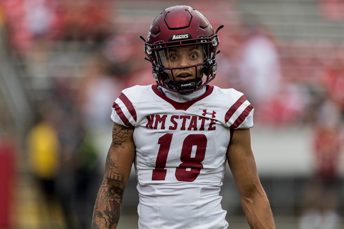 After a Great conversation with @CoachHen_1 I’m blessed to have received an offer from @NMStateFootball #AGTG !!