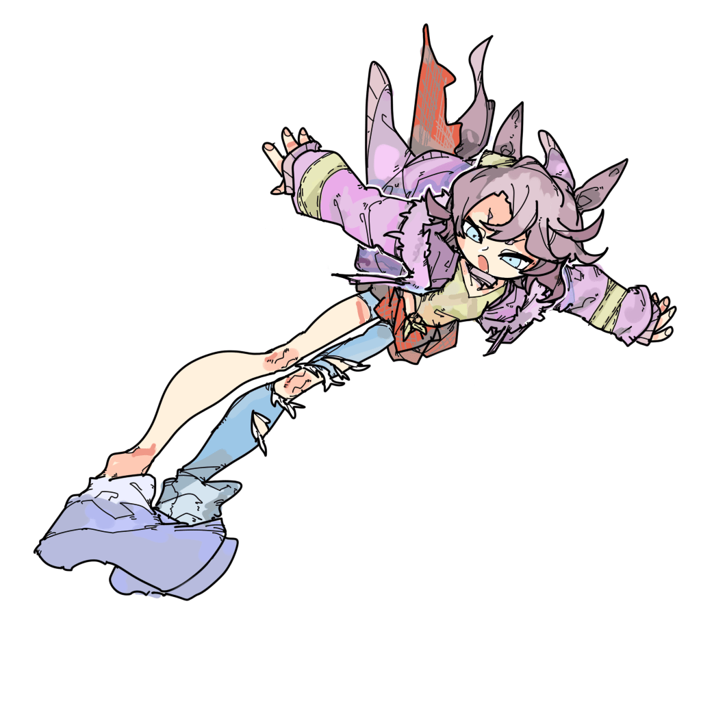 ナリタタイシン(艦これ) 「!」|ちぐ齒莖ダサわやかのイラスト