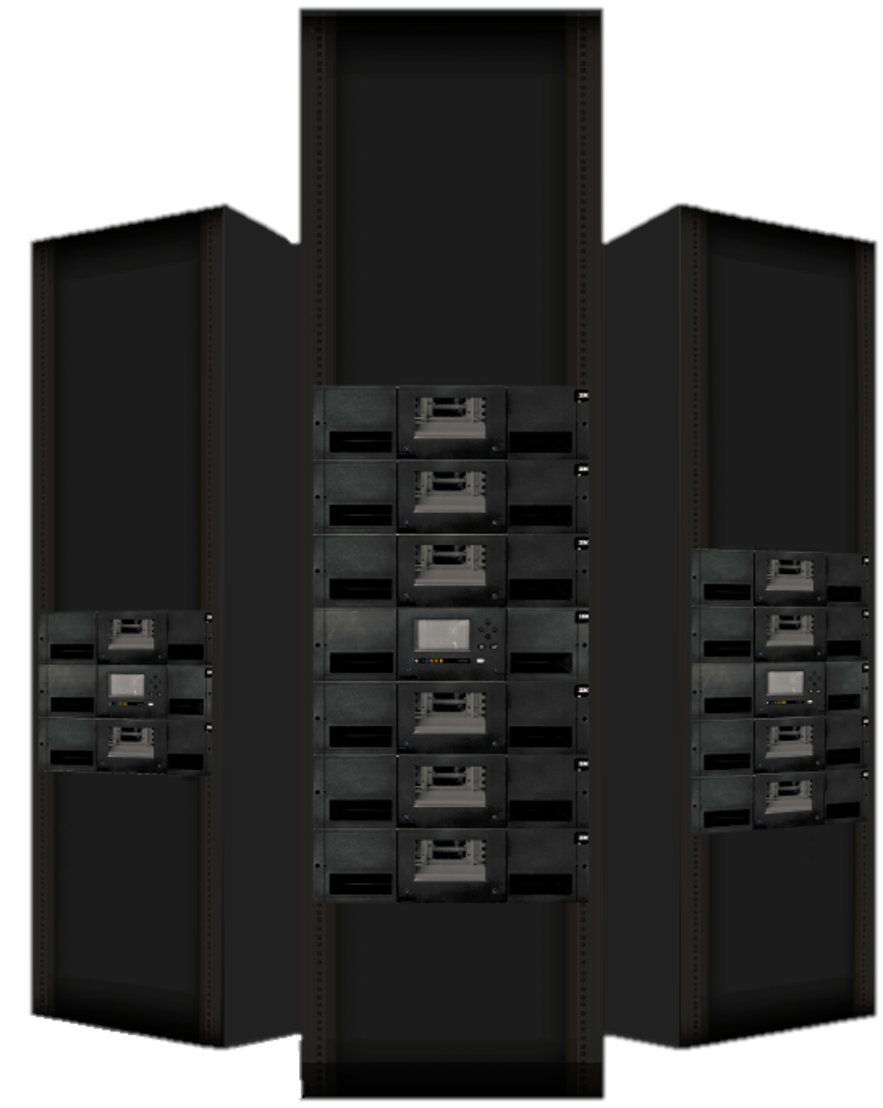 Ab sofort ist die IBM TS4300 Taple Library  mit bis zu 16 x 3U Drawern erhältlich. Somit ergibt sich ein Ausbau bis  zu 640 Slots und bis zu 48 LTO Tape Drives. Mit LTO9 kann bis zu  (nativ) 11,5 PB (28,8 compressed PB) gespeichert werden. 
#ibm #ibmstorage #tapestorage