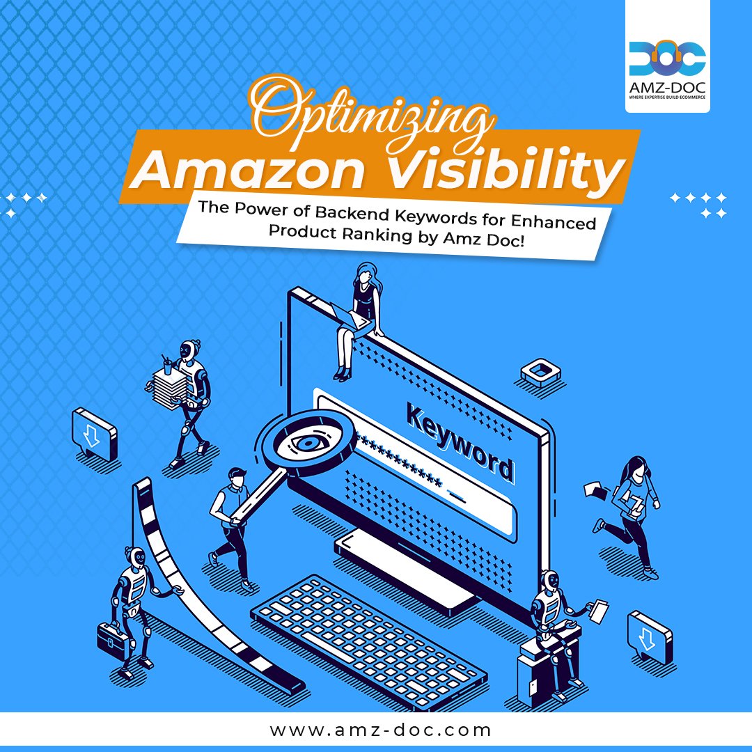 AMZDOC_VA's tweet image. Optimizing Amazon Visibility, The Power of Backend Keywords for Enhanced Product Ranking by Amz Doc!
#AmzDoc #AmazonOptimization #ProductVisibility #BackendKeywords #AmazonRanking #EcommerceSuccess #SearchVisibility