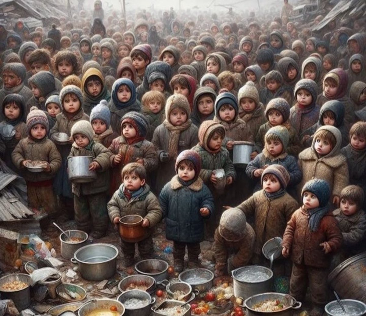 İnsanlığını kaybeden dünyaya itirazımız, kimbilir belki kurtuluşumuzdur. 
#GazaStarving