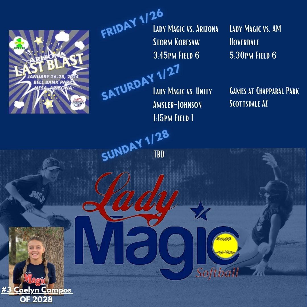 Schedule for my first tournament of 2024! Lets Go Magic! #ballers #playpgf #thebestplayhere #classof2028 @PGFnetwork @LadyMagicMunoz