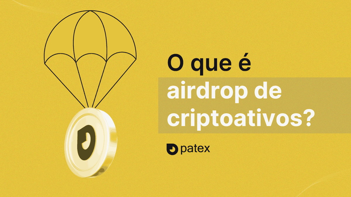 patex_brasil's tweet photo. Airdrop é como receber algo de graça. É quando um projeto cripto decide distribuir gratuitamente uma quantia de moedas. Geralmente, essa ação é uma forma das empresas de cripto promover conscientização e construir uma comunidade em torno do ecossistema. https://t.co/pMZ35cl4Fo