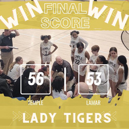 Final from Sage Street!!! The #10 ranked Lady Tigers find a way to get the region win against the #6 ranked team in the state! 
<a href="/MackennaNix/">Mackenna Nix</a> 17pts 10reb
<a href="/carlieb08/">Carlie Bagwell</a> 13pts
<a href="/anah_howell/">Anah Howell</a> 11pts
McCoy 10pts
<a href="/janiyahwalker04/">Janiyah Walker</a> 5pts 13reb
Other stats pending! 
<a href="/KyleSandy355/">Kyle Sandy</a>