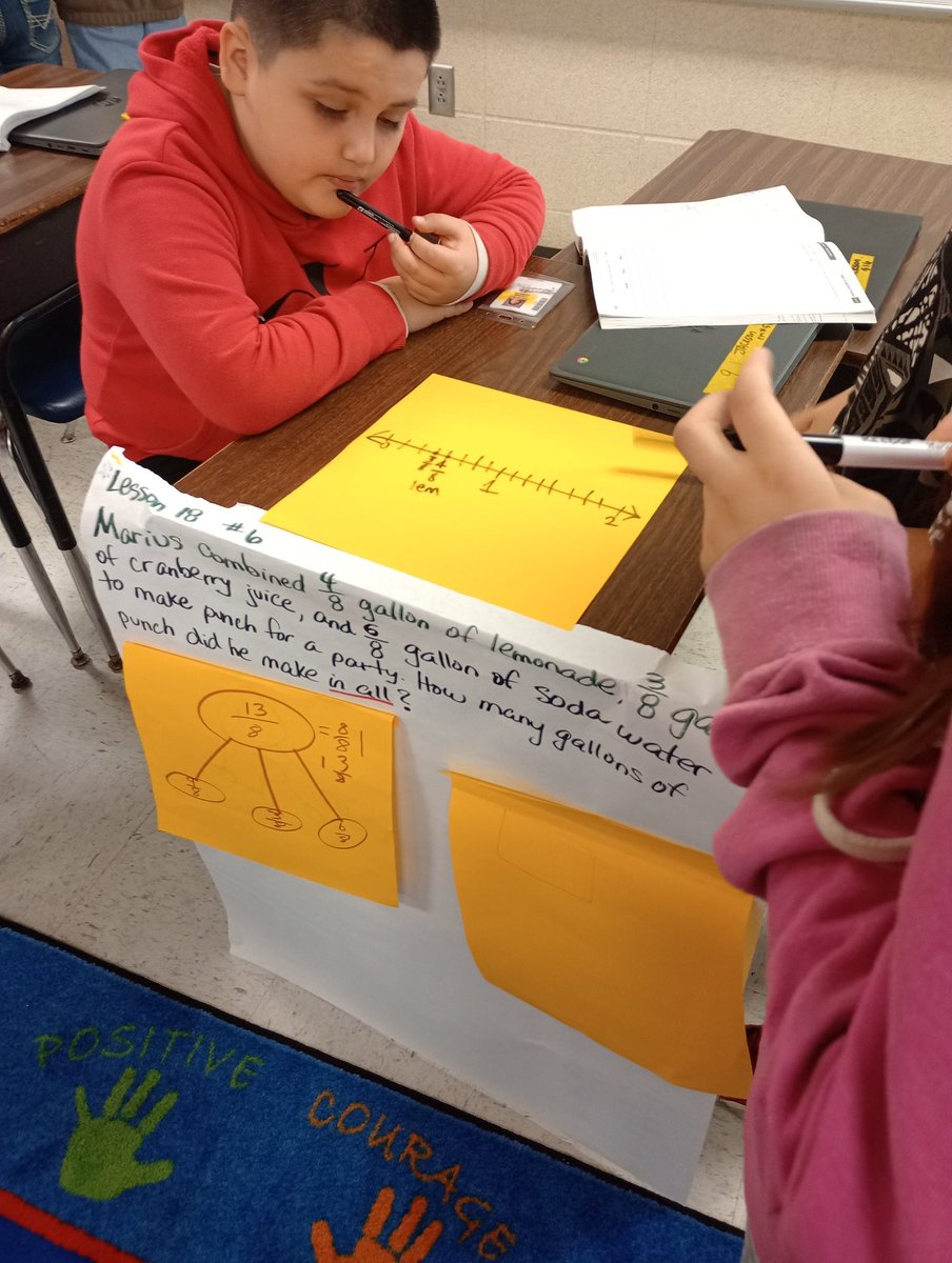 tljackson7's tweet photo. Eureka Math: 4th graders using their strategies during concept development..... https://t.co/JvNZTVFp4Q