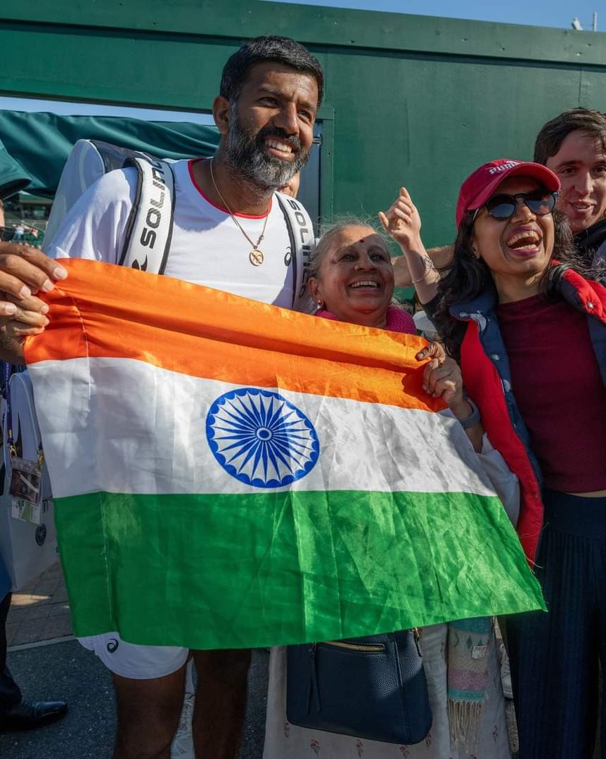 TheTennisLetter's tweet photo. Rohan Bopanna will become the oldest world #1 in the history of men’s doubles. 

43 years old, becoming world #1 for the first time. 

A beautiful story that shows that it’s never too late to achieve something truly great. 

🇮🇳🧡🇮🇳 https://t.co/LD7JLKDEfG