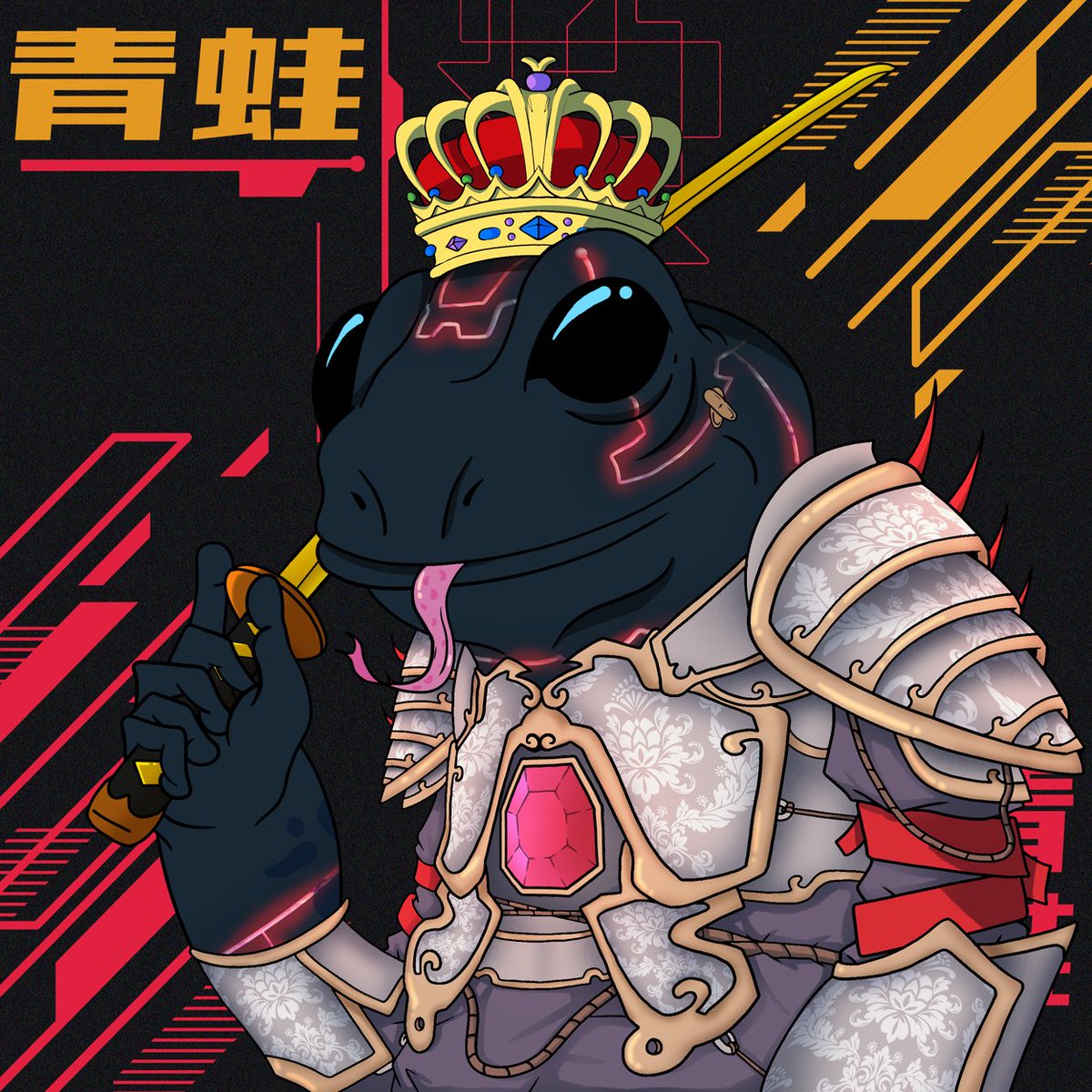 Brixinity's tweet image. What is @CyberFrogsNFT ? 🧵👇
If you like MONEY like me
You will want to read through this long thread