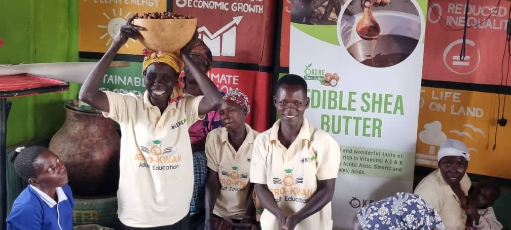 We love that our investment in shea butter brings boundless smiles to the faces of the incredible women of Okere. #okeresheabutter #niloticasheabutter #nilotica #naturalsheabutter #puresheabutter