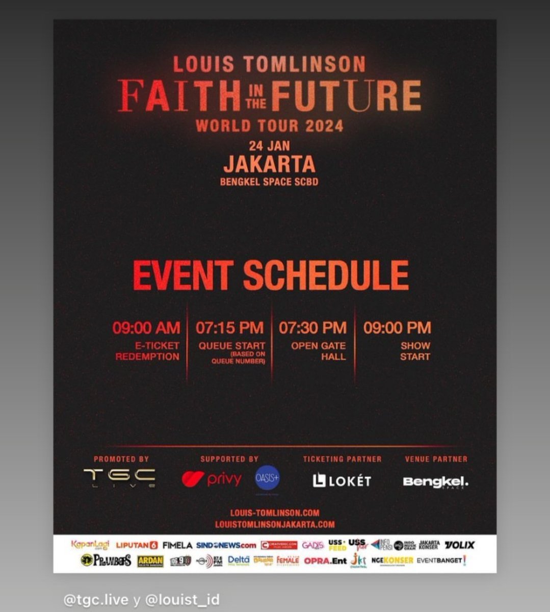 LouisUpd28's tweet photo. 🚨|Estamos a nada de volver a ver a Louis arriba de los escenarios
El primer concierto del año !! https://t.co/Wso9PaaFn7