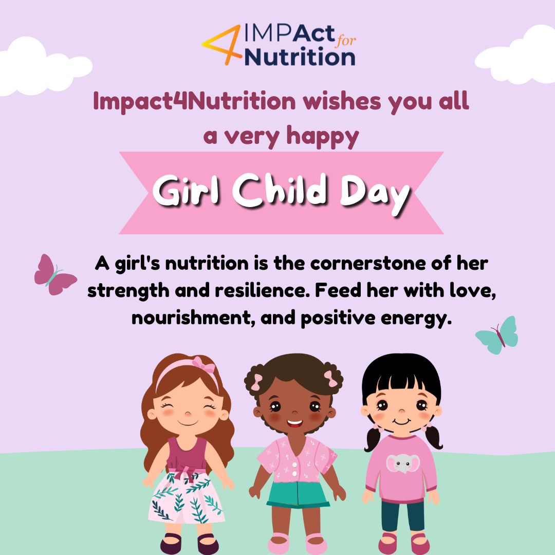 Eating well is a form of self-respect. Feeding a girl child with love and good food will help us build a strong future.
@anil5 
#nutrition #girlchildday #health #girlchild #respect #betterfood #foodforall #foodequality #foodrights