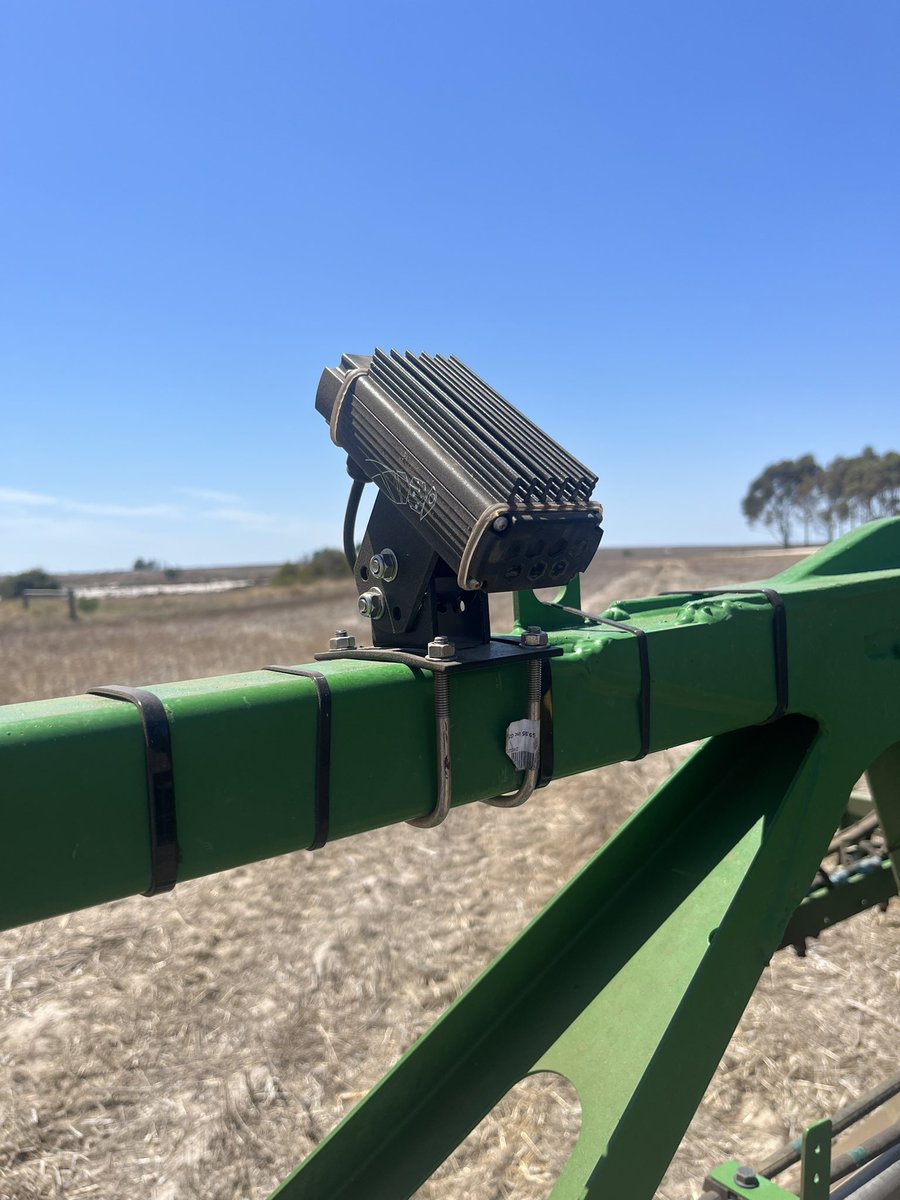 JakeBar06391433's tweet image. Running @carbon_bee cameras with @BBLeap_Global  spray system together working very well. 
Would have been expensive to blanket spray this paddock before the ripper. 
@StrathavenFarm