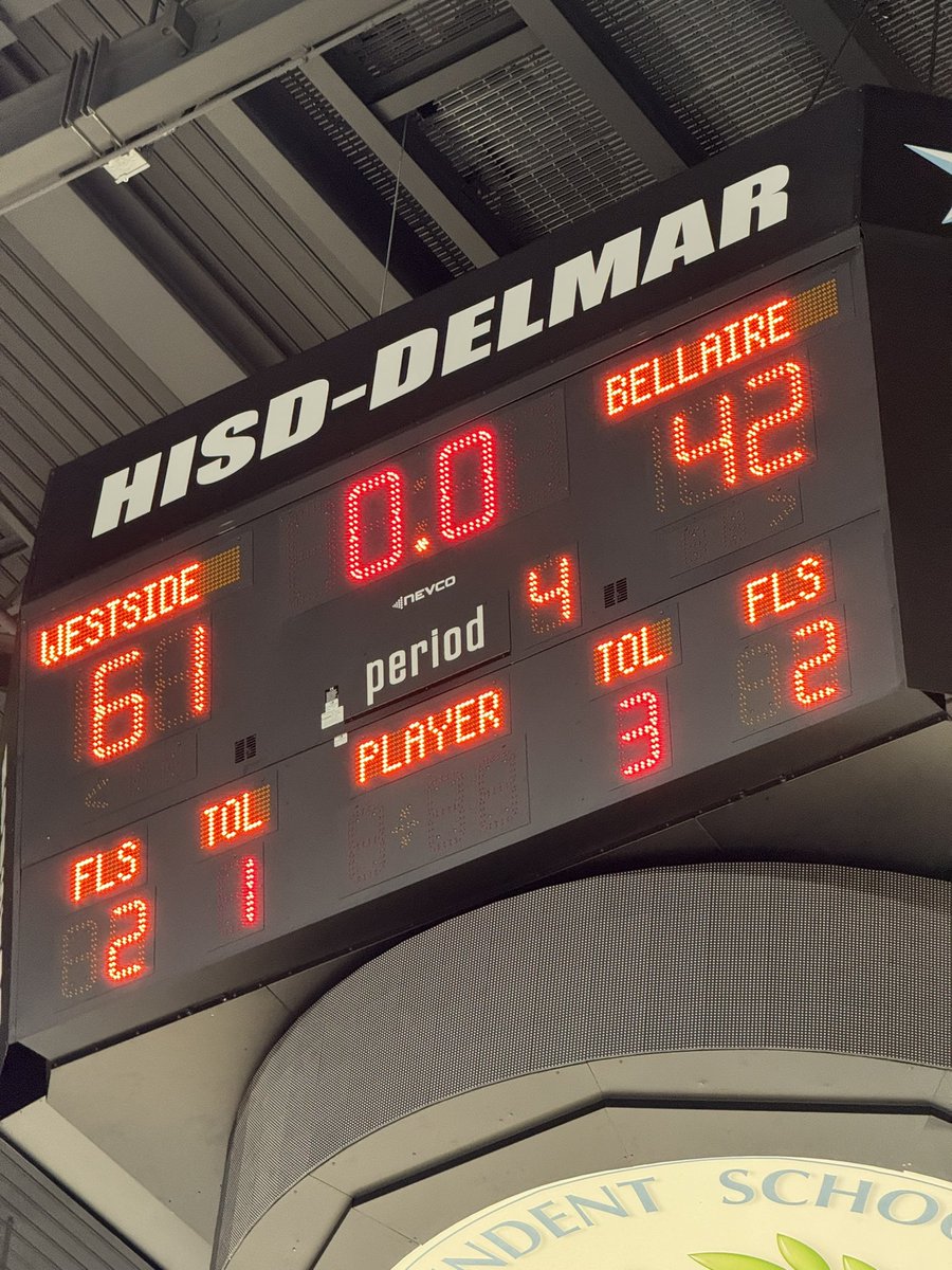 Wolf Defense (@westsidewbb) on Twitter photo The Wolves 20-7 (9-0) remain unbeaten in 18-6A with a season sweep over Bellaire!
#AFAT #OnePackOneGoal🐺🏀🐺🏀
<a href="/nesoanisiobi/">Neso Anisiobi</a> 25pts
<a href="/TelynnMichelle/">Te’lynn</a> 12pts
<a href="/TXHSGBB/">#TXHSGBB—TXHSGBB.com</a> <a href="/vypehouston/">VYPE Houston</a> <a href="/HoustonChronHS/">Houston Chronicle High School Sports</a> <a href="/defendernetwork/">Defender Network</a> <a href="/WestsideHigh/">Westside High School</a> <a href="/BoosterWestside/">Westside Wolves Booster Club</a> <a href="/ihss_houston/">Houston Inside High School Sports</a> <a href="/coachcedric/">coachcedric</a> The Wolves 20-7 (9-0) remain unbeaten in 18-6A with a season sweep over Bellaire!
#AFAT #OnePackOneGoal🐺🏀🐺🏀
<a href="/nesoanisiobi/">Neso Anisiobi</a> 25pts
<a href="/TelynnMichelle/">Te’lynn</a> 12pts
<a href="/TXHSGBB/">#TXHSGBB—TXHSGBB.com</a> <a href="/vypehouston/">VYPE Houston</a> <a href="/HoustonChronHS/">Houston Chronicle High School Sports</a> <a href="/defendernetwork/">Defender Network</a> <a href="/WestsideHigh/">Westside High School</a> <a href="/BoosterWestside/">Westside Wolves Booster Club</a> <a href="/ihss_houston/">Houston Inside High School Sports</a> <a href="/coachcedric/">coachcedric</a>