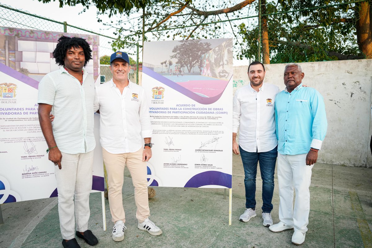 AFBETANCOURT's tweet image. El programa #COMPI es una realidad; construcción de obras motivadoras de participación integral; llegó para ser parte estrategica de nuestras intervenciones integrales. 

Firmamos el primer acuerdo de voluntades para ejecutar dos convenios solidarios. 

Dado el 23/01/24.
