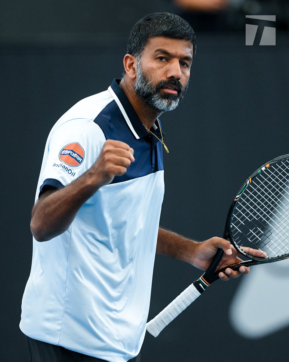 Congrats to 🇮🇳 Rohan Bopanna, who on Monday will become the new World No. 1 in doubles! The 43-year-old becomes the oldest first-time World No. 1 on the men's side 👏