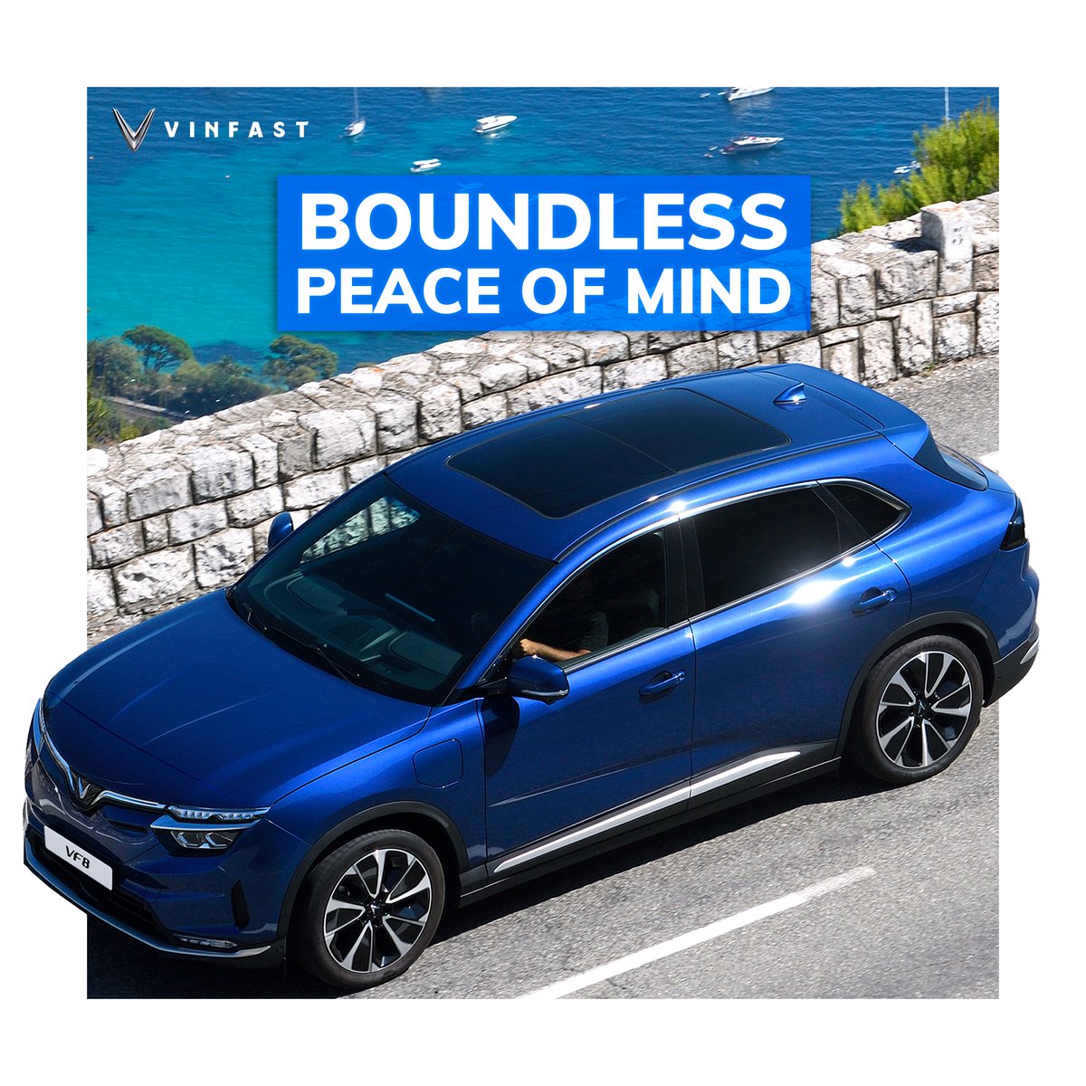 VinFast’s extensive 10-year/200.000 km* 'bumper to bumper' warranty includes the battery, making it one of the most extended in the industry *Find out more and see conditions: vinfastauto.eu/en/service #VinFastEurope #VinFast #EV #BoundlessTogether #JoinTheCharge