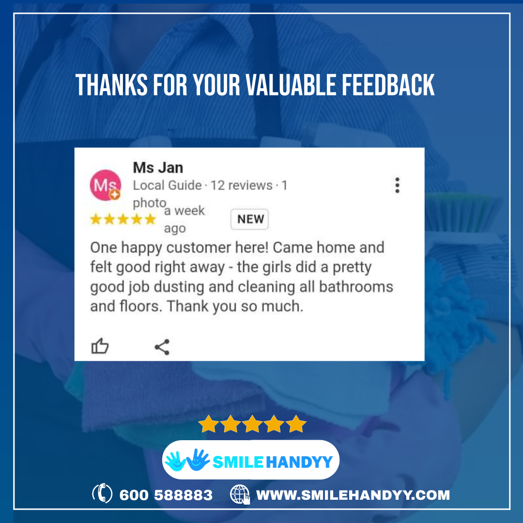 SmileHandyy's tweet photo. Thank you so much for your positive feedback! We are thrilled to hear you enjoyed your experience at Smilehandyy.
#SmileHandyy #ClientFeedback #ClientAppreciation #ClientLove #ClientReview #HappyClient #ClientReviews #CustomerReview #HappyCustomer #HappyClients https://t.co/ODcoetJbYE