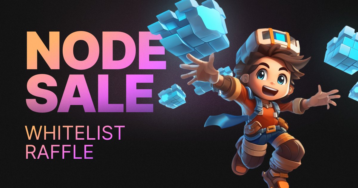 🥳 HYCHAIN Whitelist Raffle #1 🥳

👉 TO ENTER 👈
1⃣ Follow <a href="/HYCHAIN_GAMES/">HYCHAIN</a>
2⃣ Quote Repost This With Why You're Excited About HYCHAIN!
⚠️ Do not create multiple X accounts to enter, this will disqualify you

Winners for 50 Tier 1 Node Key sale whitelist spots picked Feb 10th