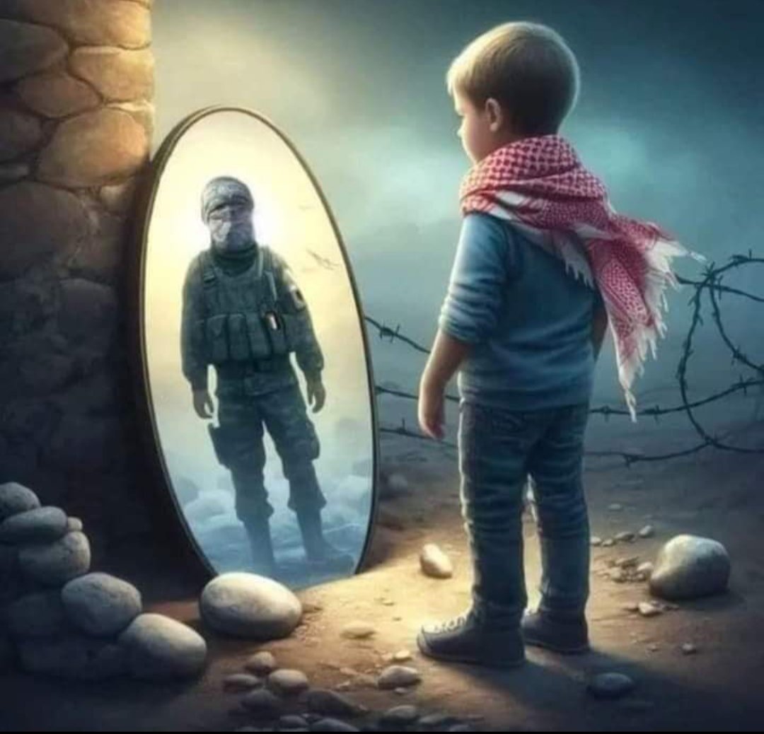 "Allah nurunu tamamlar. Sen hangi saftasın ?"

#GazaStarving