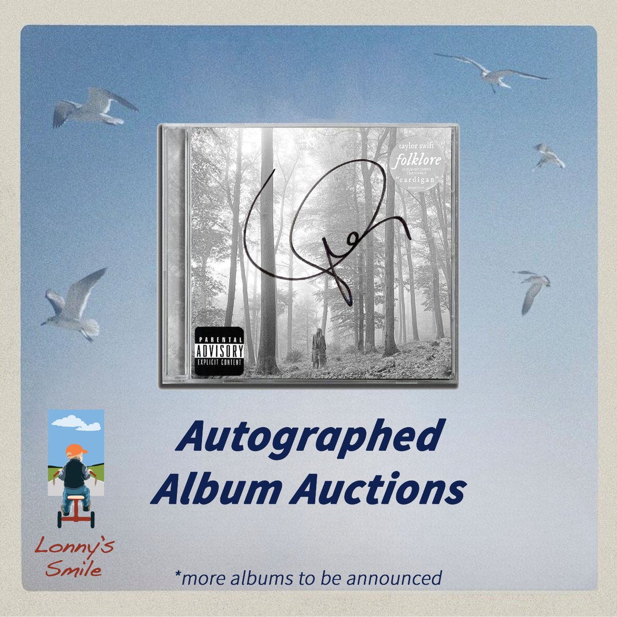 At Fearless Hearts, we have some neat goodies in store! You could even win this beautifully autographed album. 🤍

The early bird sale ends tomorrow, so buy your tickets now!