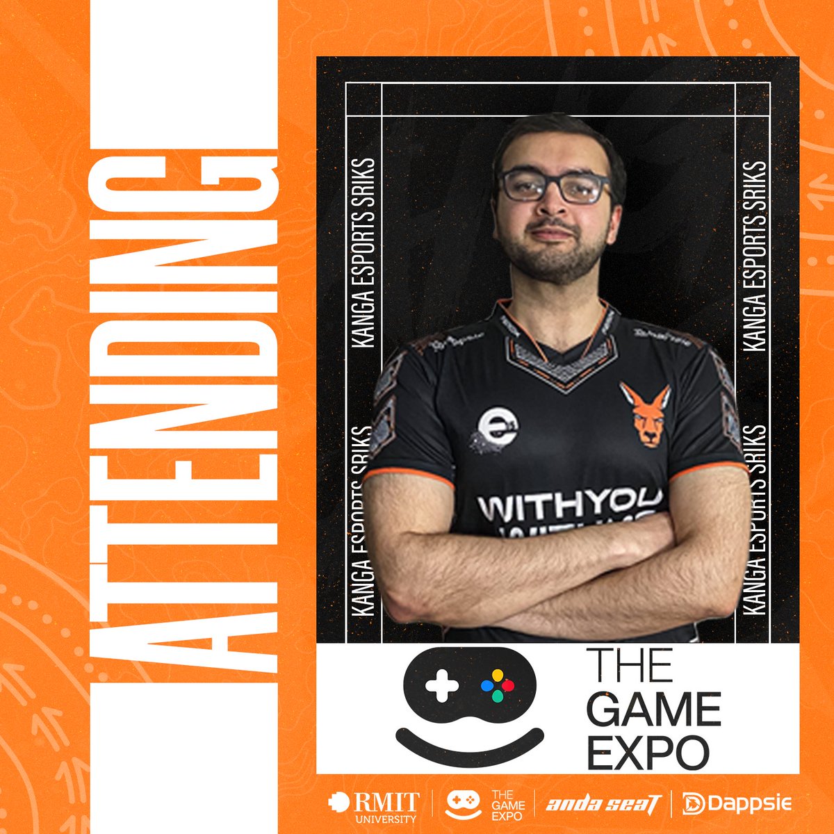 Kanga Esports (@kangaesports) on Twitter photo Another year, another <a href="/TheGameExpo/">TheGameExpo - TGX</a>!
Announcing our first official Kanga Attendee for this year <a href="/SriksSG/">Kanga | Sriks</a>!
23 - 24 of March at the Melbourne Convention & Exhibition Centre! Save the date and come hang with the Kang Gang ๐
#KangGang ๐ฆ Another year, another <a href="/TheGameExpo/">TheGameExpo - TGX</a>!
Announcing our first official Kanga Attendee for this year <a href="/SriksSG/">Kanga | Sriks</a>!
23 - 24 of March at the Melbourne Convention & Exhibition Centre! Save the date and come hang with the Kang Gang ๐
#KangGang ๐ฆ