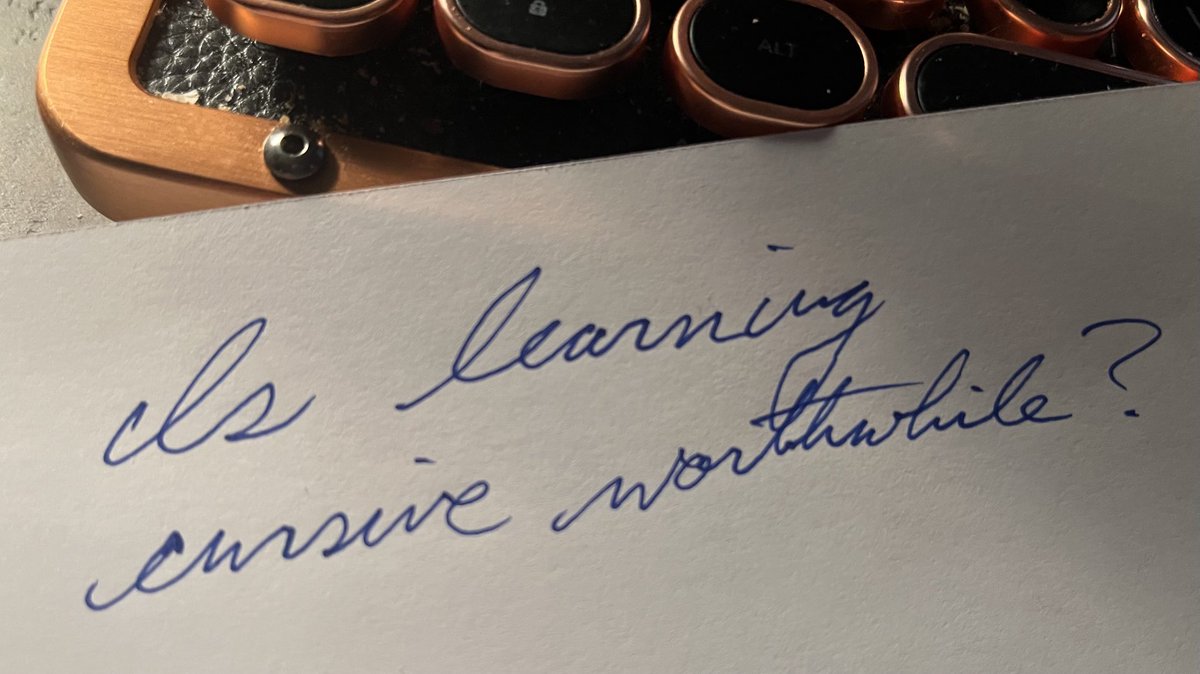 CarlAzuz's tweet image. Coming up Wednesday on The World from A to Z: What are some pros and cons of learning #cursive?