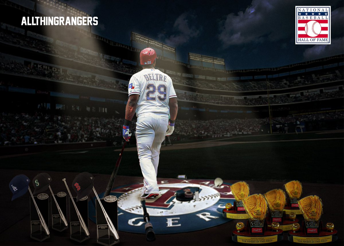 🚨Breaking News🚨
Adrian Beltre has been named as a first ballot Hall of Famer. He joins only Nolan Ryan and Ivan Rodriquez has the only Rangers selected as first ballot HOFers

3166 Hits
477 HRs
.286 BA
5x Gold Glove
4x Silver Slugger 
4x Allstar
