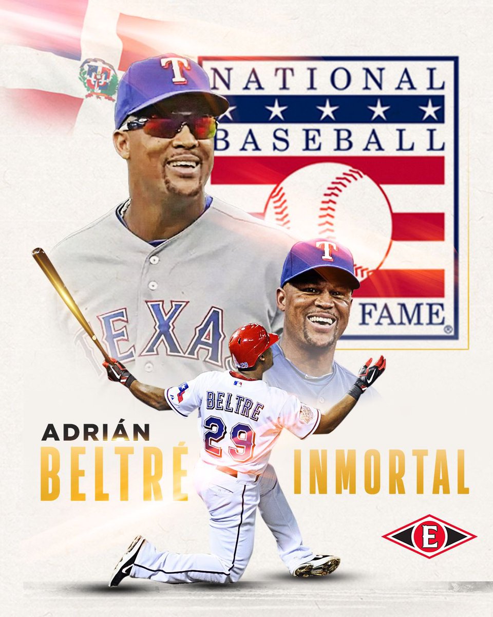 EscogidoBBClub's tweet photo. ¡Orgullo DOMINICANO!🥹 Adrían Beltré será el quinto dominicano en Cooperstown.🇩🇴❤️ https://t.co/d9eoGk69VX