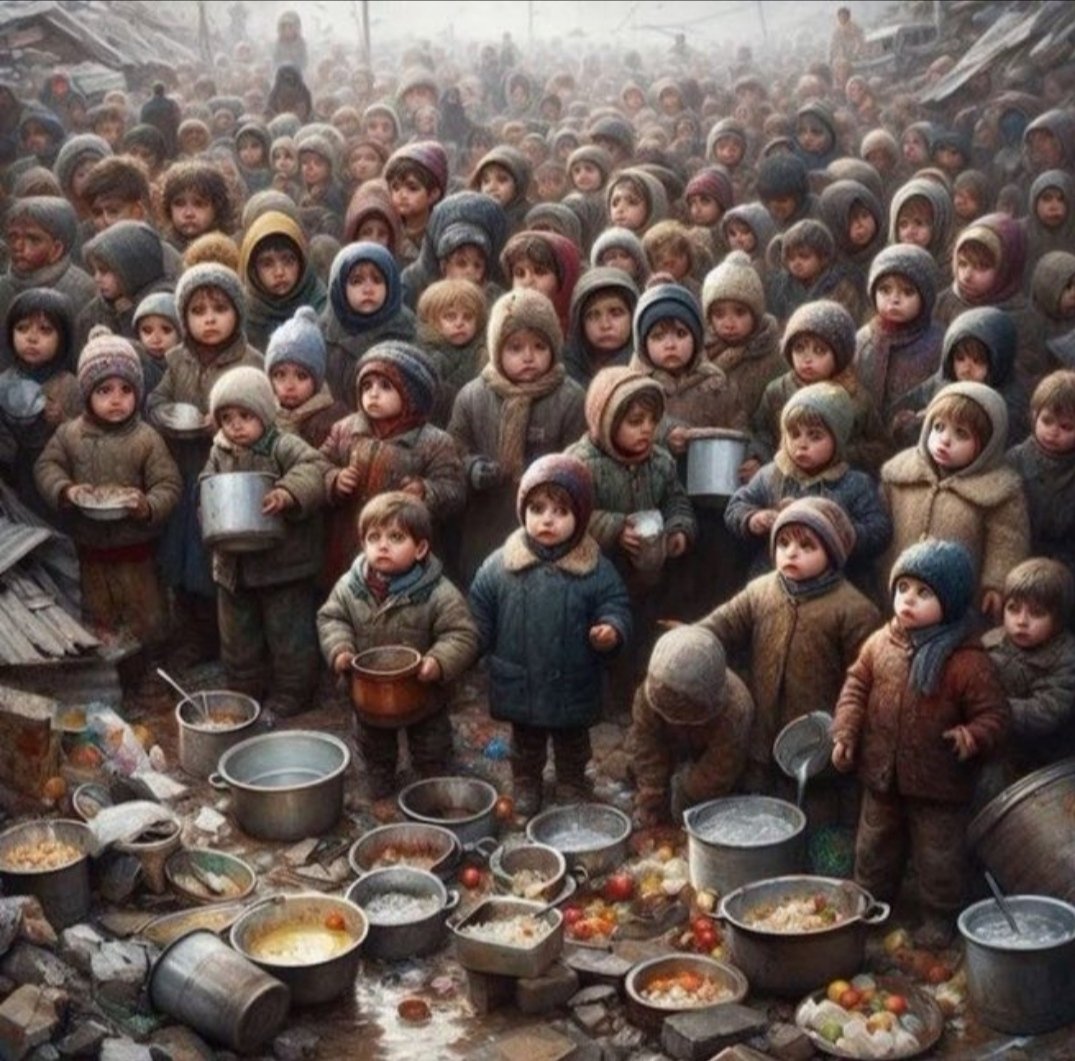 #GazaStarving