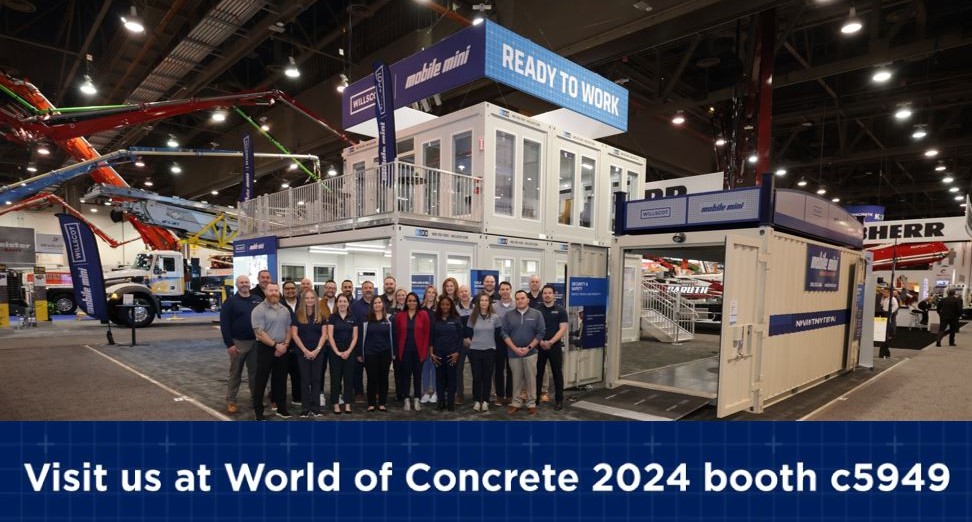 If you’re in Vegas, visit our team of #construction industry experts at World of Concrete booth C5949 and see the latest innovations in construction site offices and storage solutions: lnkd.in/dPrRrhmX. #woc2024 #woc50 #wsmmreadytowork