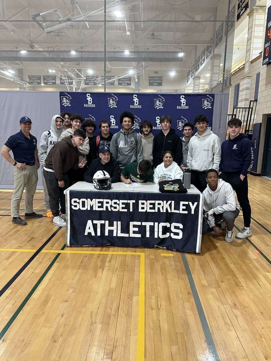 Congratulations to Derek Baliko who signed to play football at Fitchburg State University! <a href="/Fitchburg_State/">Fitchburg State</a> Go Falcons!  You are getting a fantastic new member for your squad!